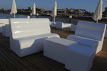 Дизайнерски модели на дивани за външни условия по поръчка